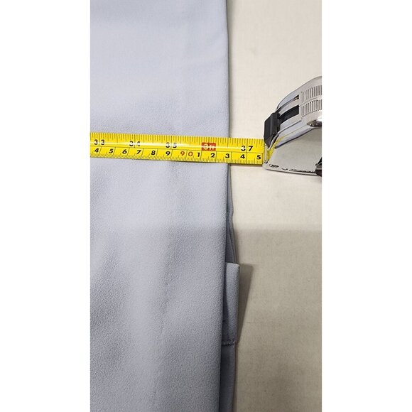 Banana Republic Light Blue Cap Sleeve Sheath Dress With Pleated Neckline Size 8 - Picture 11 of 12